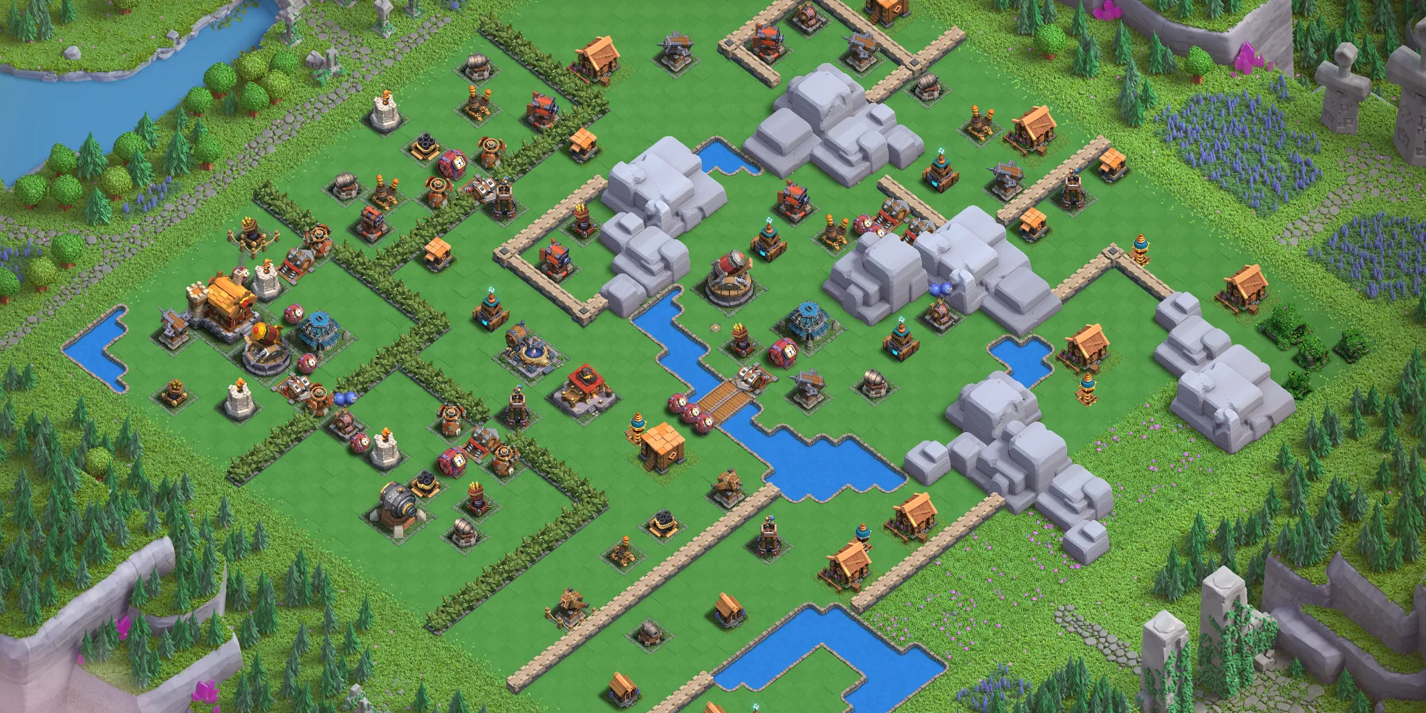 Best Skeleton Park Level 4 Layout - Clash of Clans Capital District Design Base no. 2 Skeleton Park Level 4 layout - Strong Clash of Clans Capital District base with copy link Base no. 2