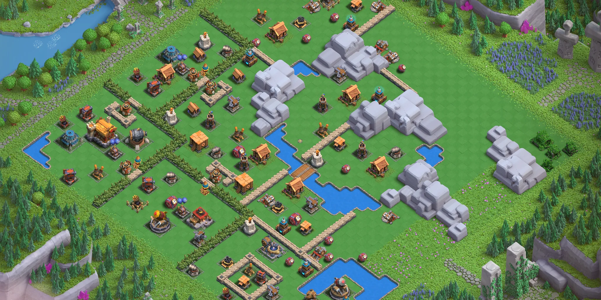 Best Skeleton Park Level 4 Layout - Clash of Clans Capital District Design Base no. 3 Skeleton Park Level 4 layout - Strong Clash of Clans Capital District base with copy link Base no. 3